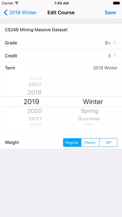 GPA Master - Track Your GPA Screenshots