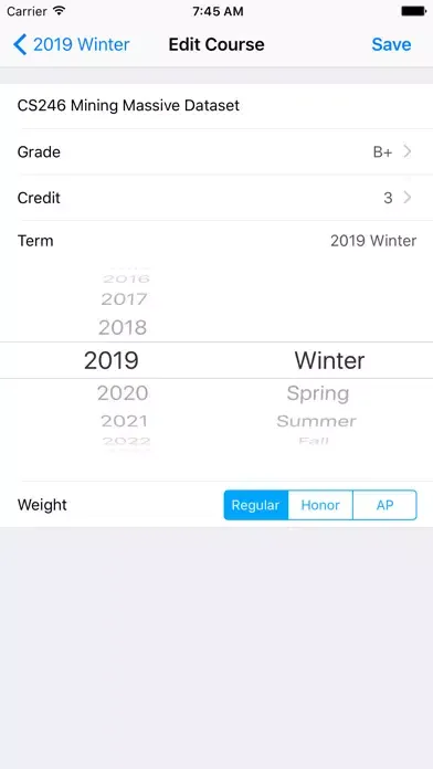 GPA Master - Track Your GPA应用截图