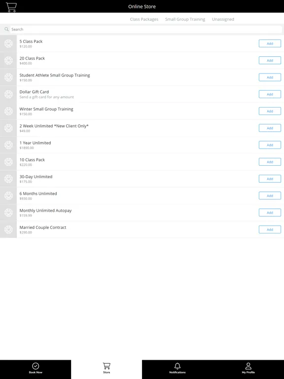 Blueprint Health & Fitness iPad 應用截圖