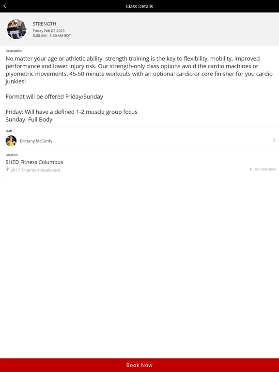 Blueprint Health & Fitness iPad 應用截圖