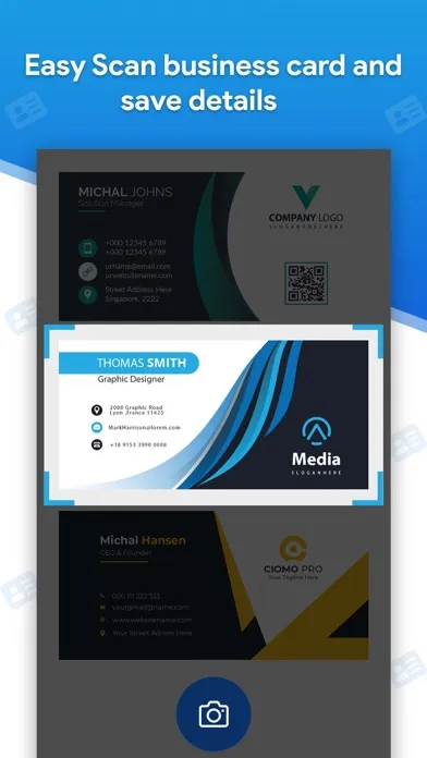 Tangkapan layar Card Scanner - Business Card