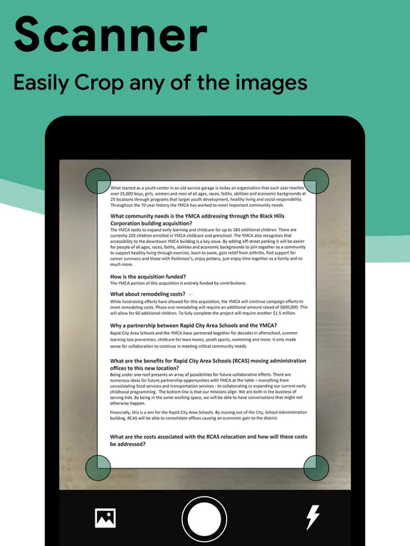 Tangkapan skrin Doc Scanner · iPad 