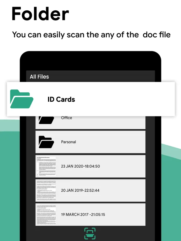 Tangkapan skrin Doc Scanner · iPad 