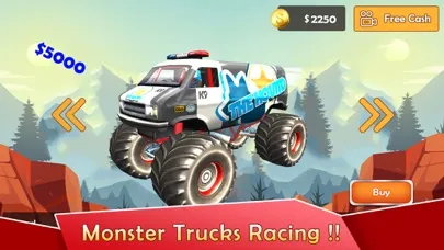 Ảnh chụp màn hình của Monster Truck - Racing Game