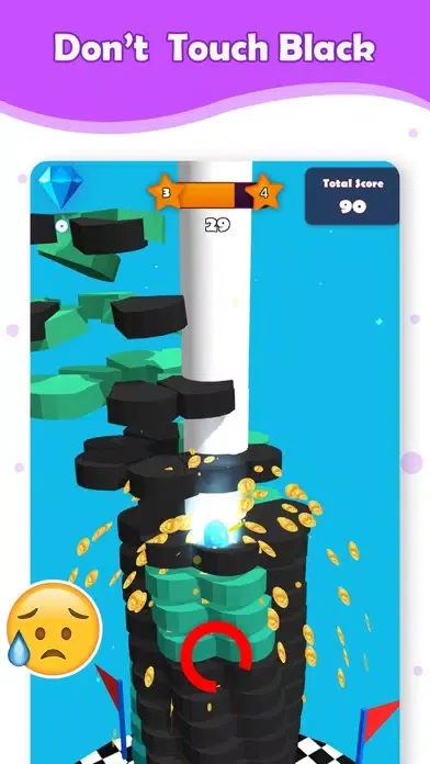 Stack Fall - Helix Ball Jump スクリーンショット