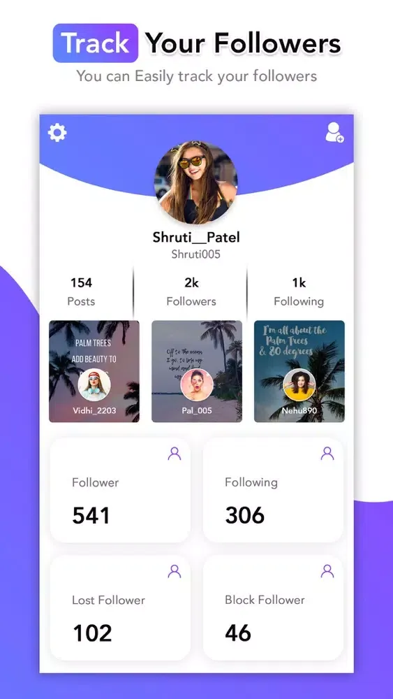 Zrzuty ekranu Followers Unfollowers