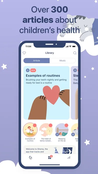 Capturas de pantalla de Shema - Baby Sleep Tracker