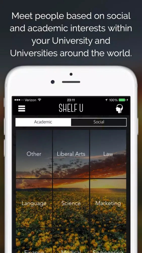 Shelf - Meet based on interest应用截图