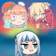 Funny Shibi Anime stickers