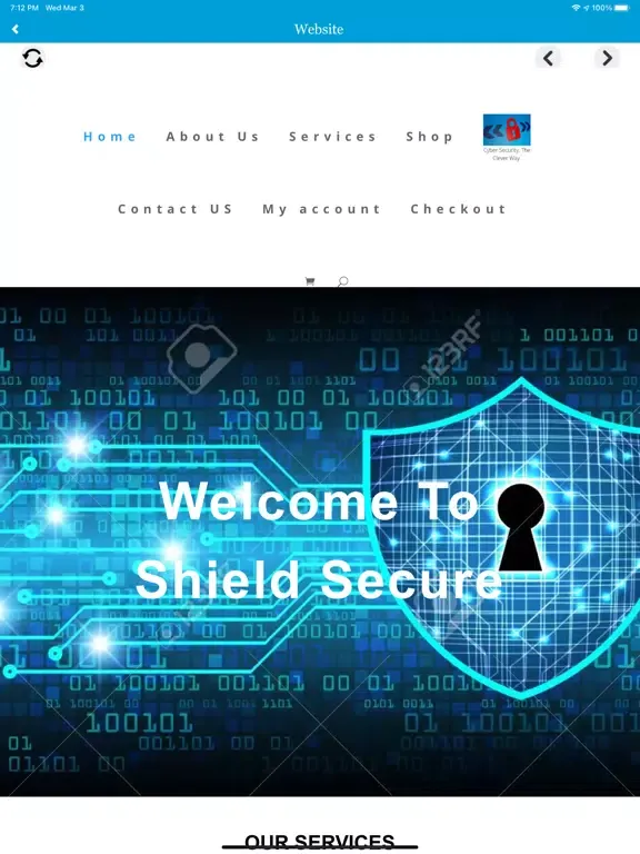 Capturas de pantalla de Shield Secure iPad 