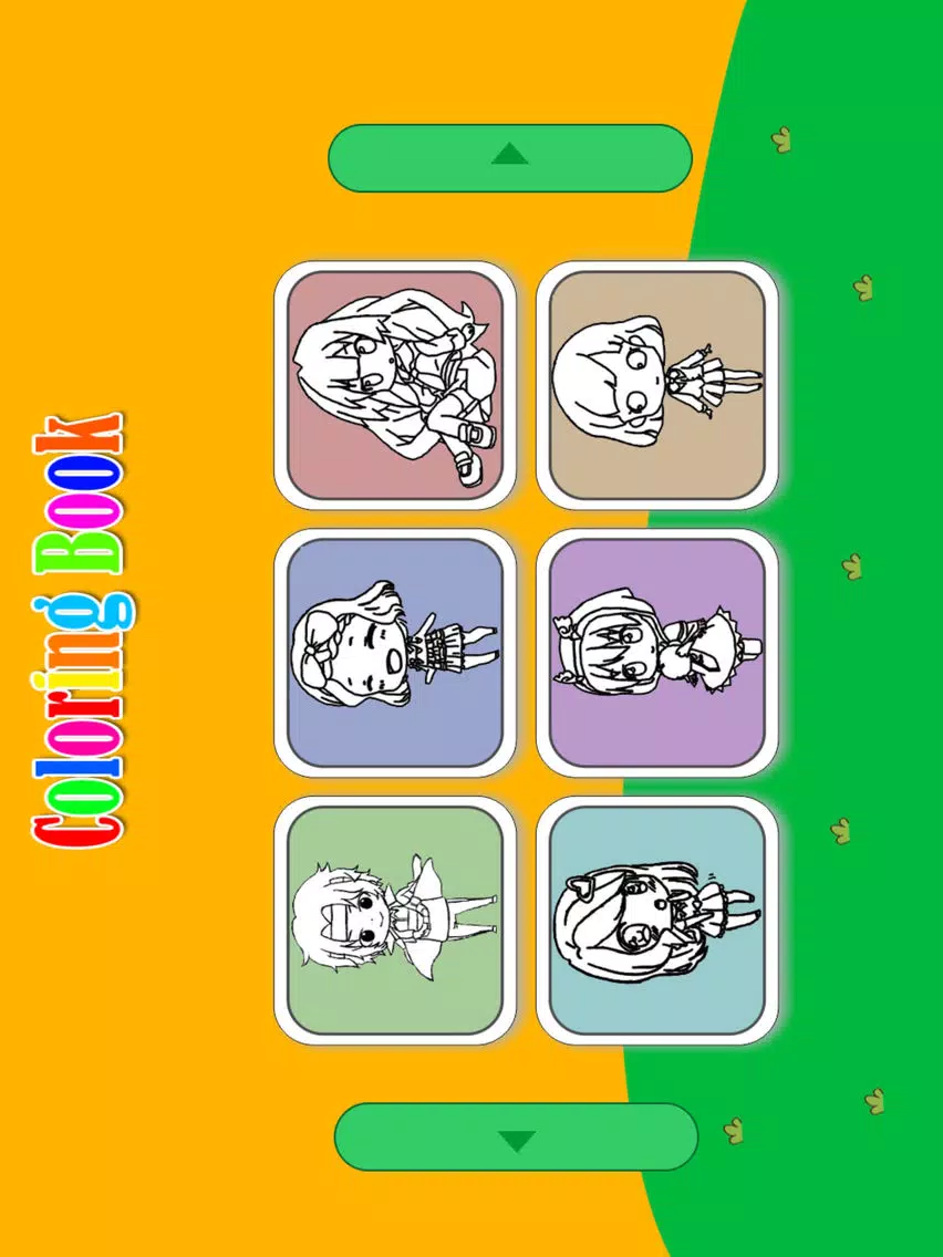 宝宝学涂色3－Q萌娃娃涂鸦 iPad 应用截图