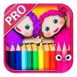 宝宝学涂色5(Pro)－温馨公主娃娃屋