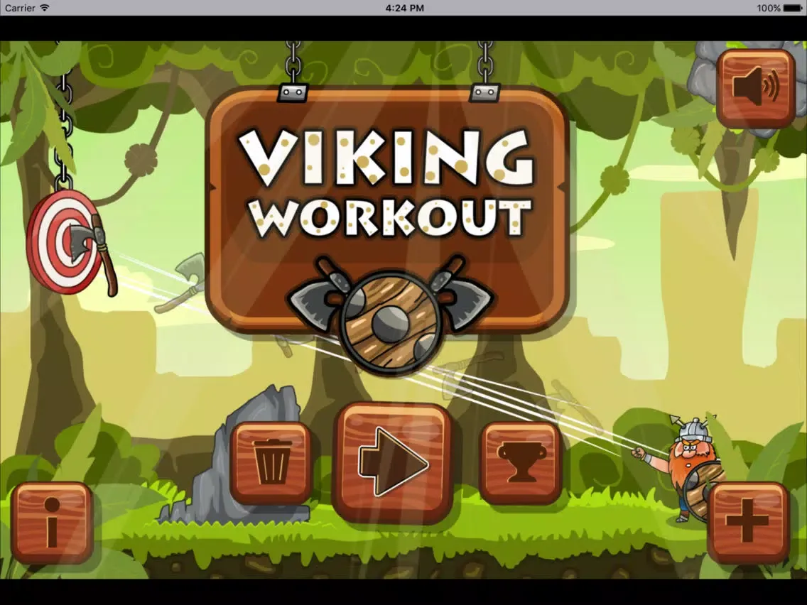 原始人石斧打靶－好玩的动作小游戏 iPad  Screenshots