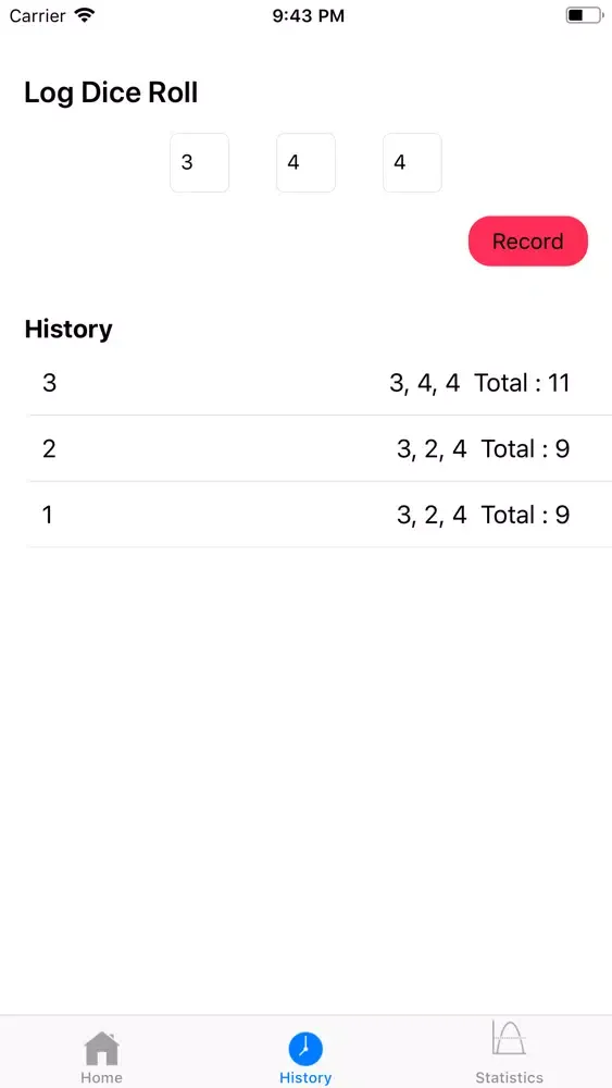 SicBo Analyzer स्क्रीनशॉट