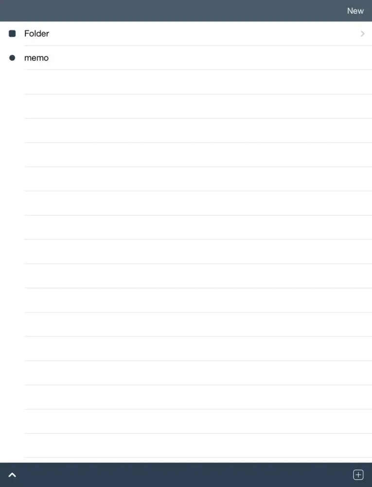 Capturas de pantalla de FolderNotes iPad 