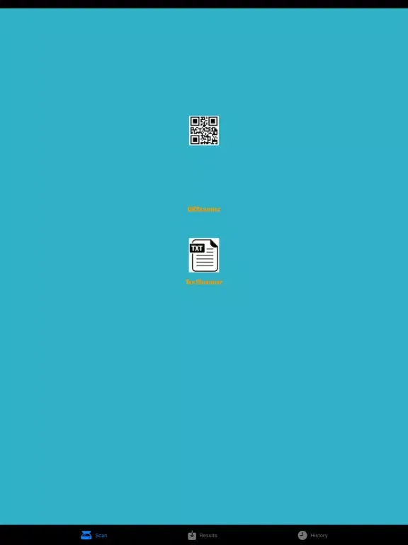 Capturas de tela do QR&TextScanner iPad 