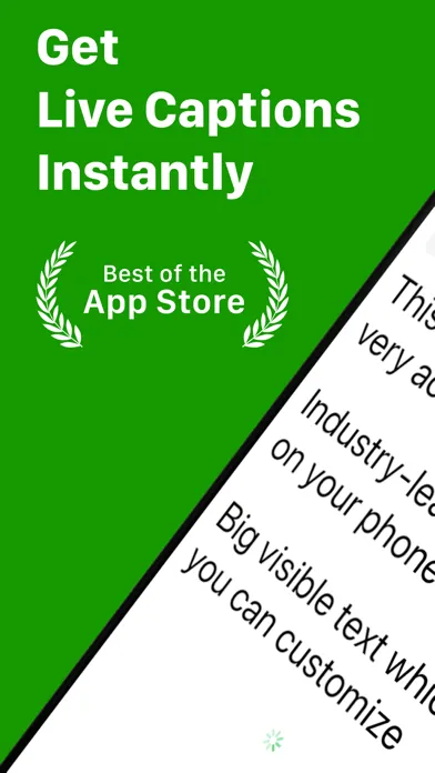 Live Captions + স্ক্রিনশট