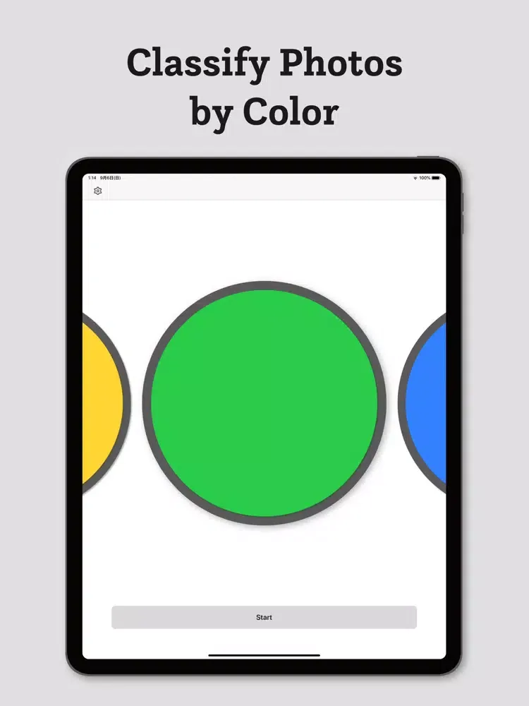 ByColor-sort photos by color iPad  Screenshots