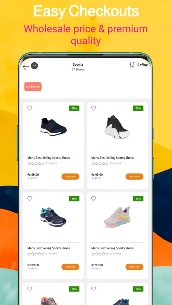 Capturas de pantalla de Men Shoes Online Shopping app