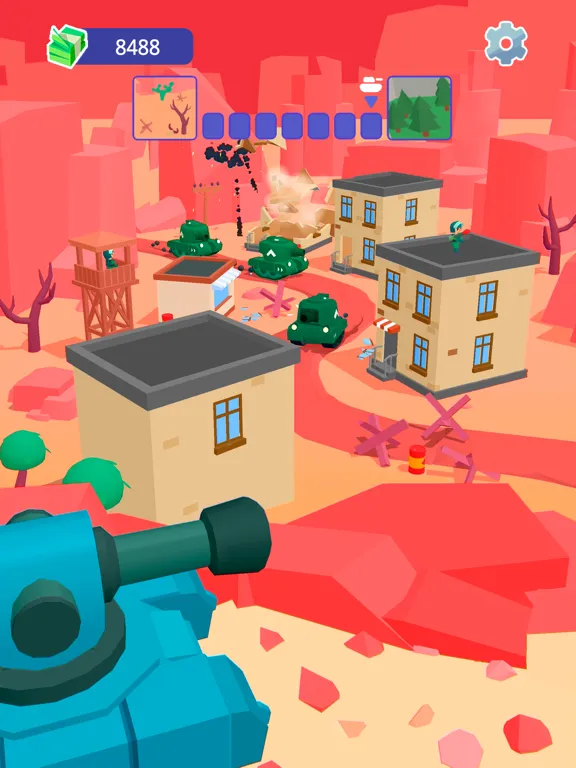 Tank Sniper: 3D Shooting Games iPad 应用截图