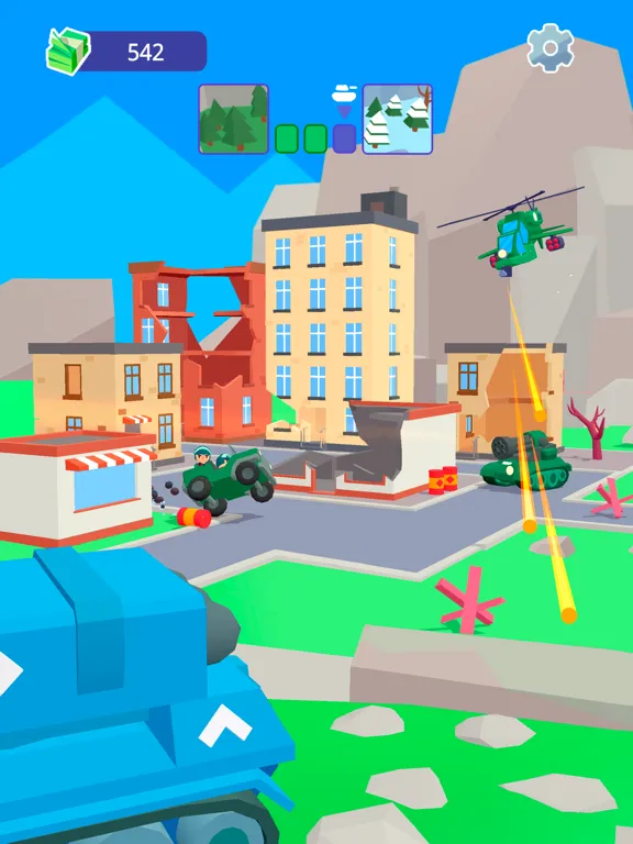 Tank Sniper: 3D Shooting Games iPad 应用截图