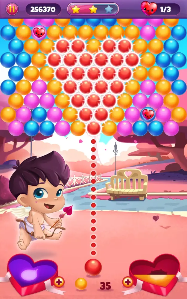 Capturas de pantalla de Cupid Bubble Shooter