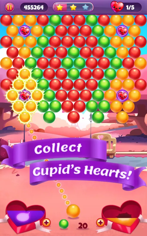 Capturas de pantalla de Cupid Bubble Shooter