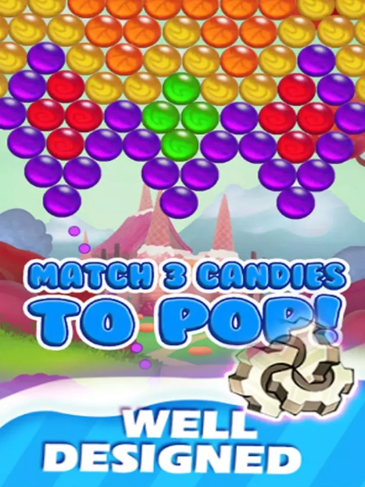 Bubble Fire War Shooter iPad 应用截图