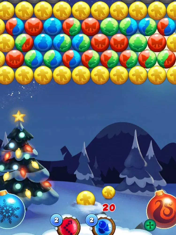 Capturas de pantalla de Santa's Christmas Bubbles iPad 