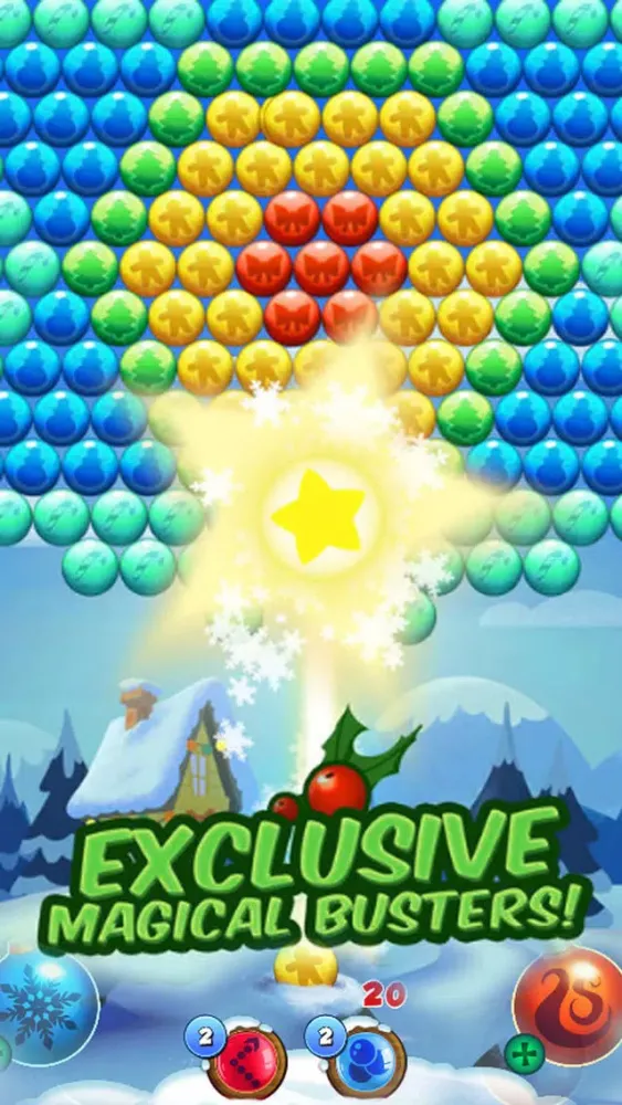 Capturas de pantalla de Santa's Christmas Bubbles