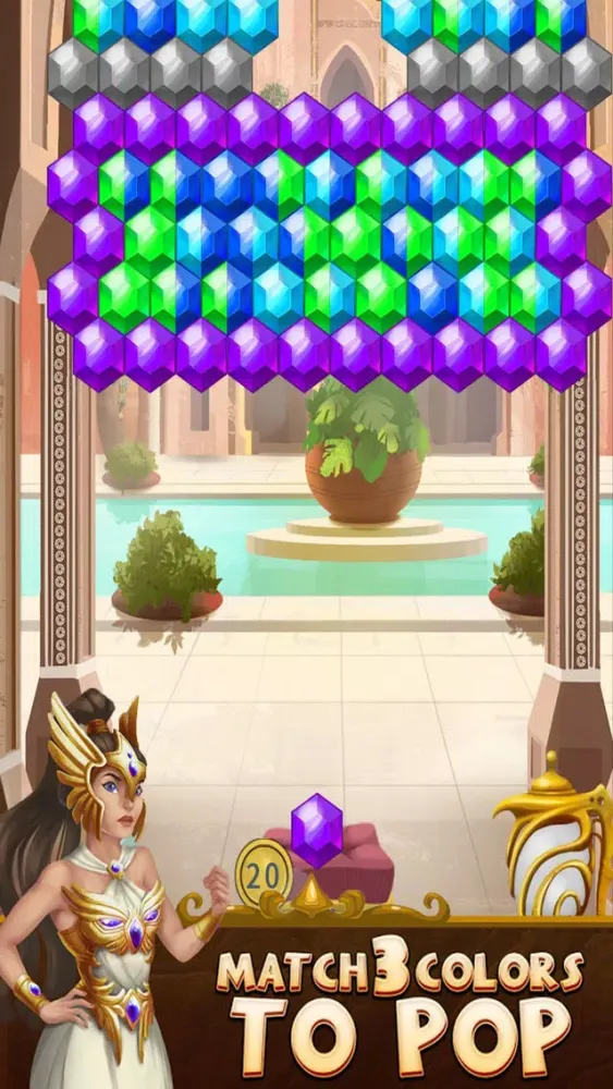 Bubble Gems Lost应用截图