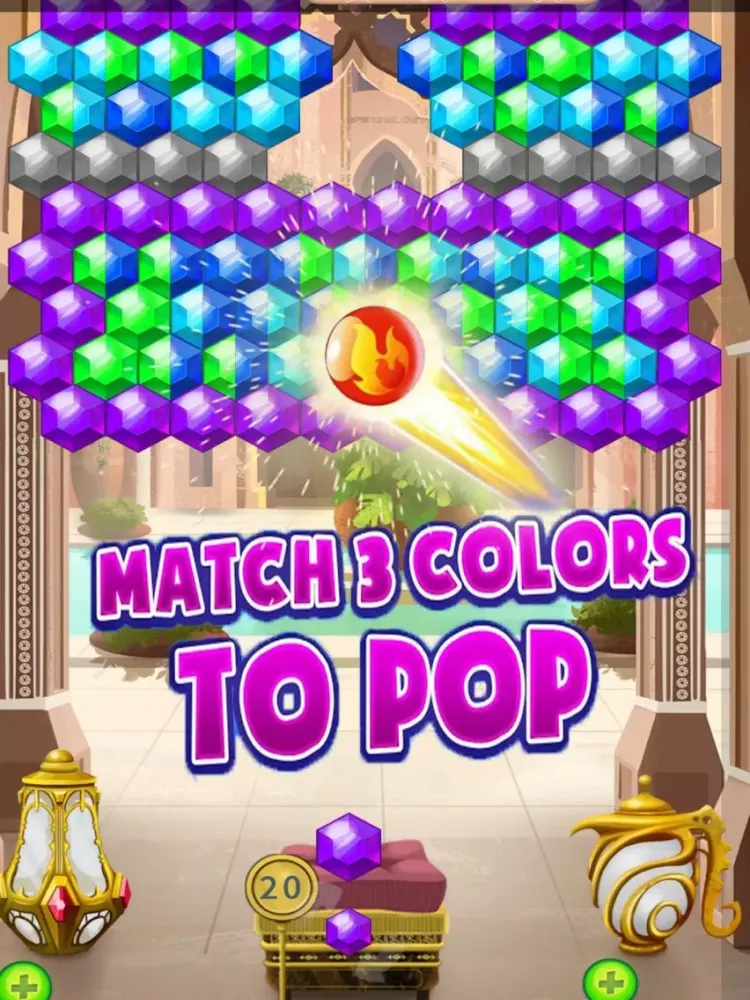 Bubble Gemsstone Bopo iPad 應用截圖