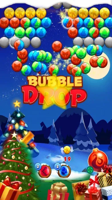 Capturas de tela do Christmas New Bubbles 2017