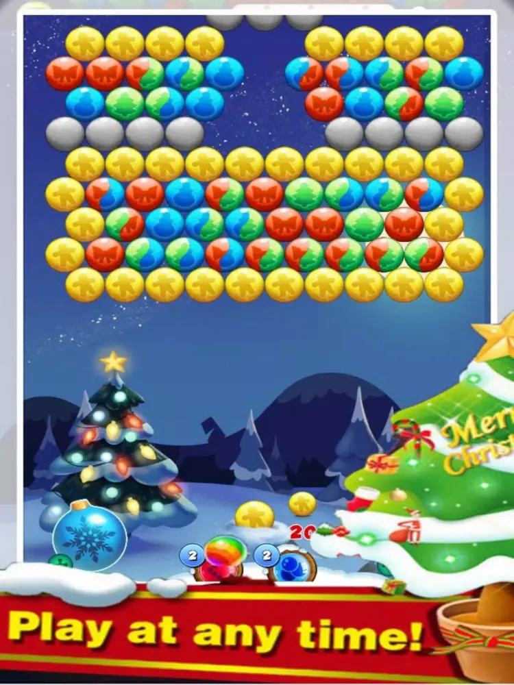 Amazing Santa Bubbles iPad 应用截图
