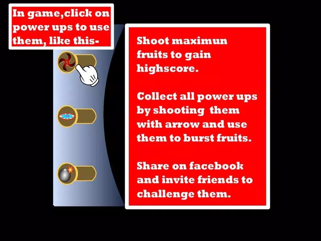 Tangkapan skrin Shoot Fruits(Bow & Arrow Game) iPad 