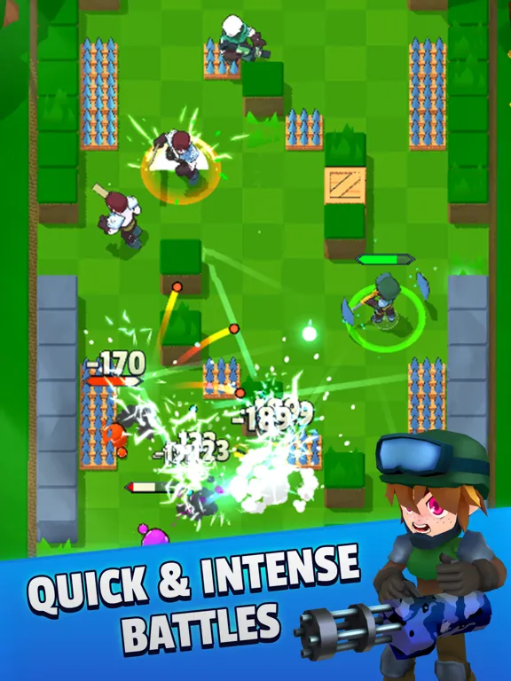 ภาพหน้าจอของ Blaster Hero: Shooting Games iPad 