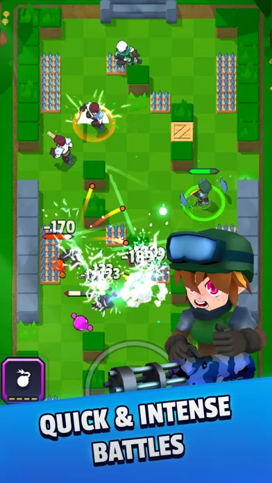 ภาพหน้าจอของ Blaster Hero: Shooting Games