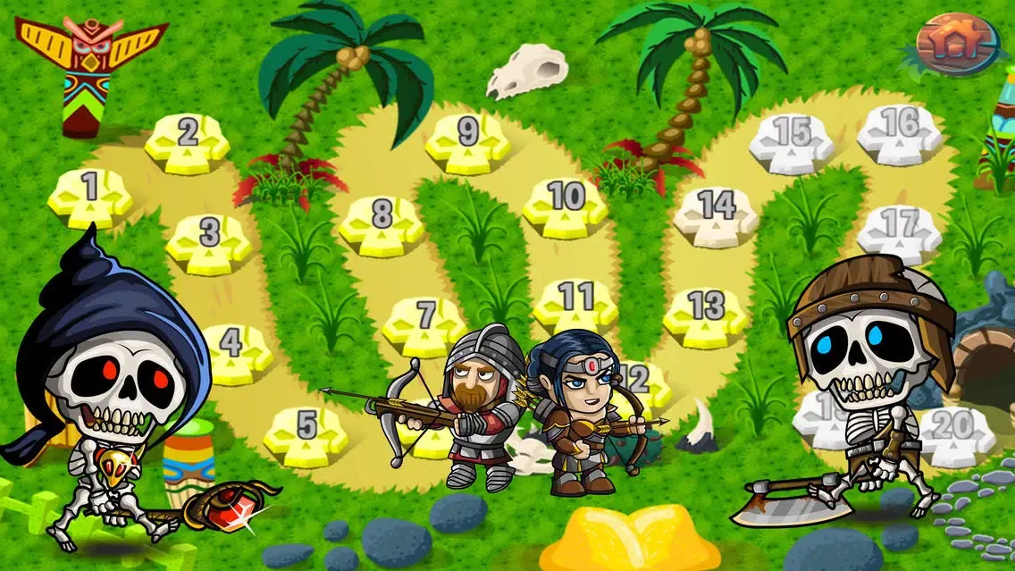 Captures d'écran de Archery VS Zombie Run Games