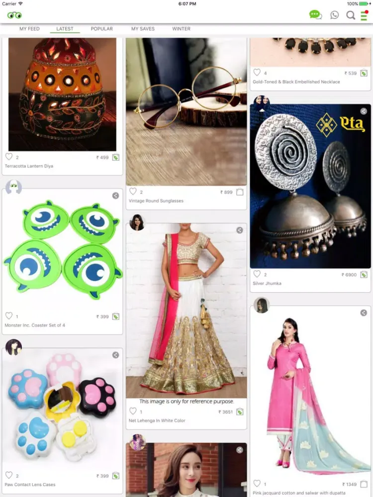 Capturas de pantalla de cooliyo-Womens Online Shopping India iPad 