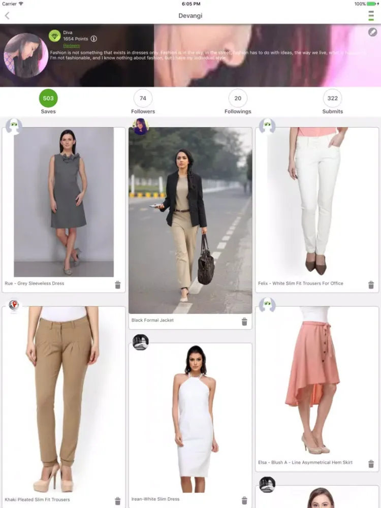 Capturas de pantalla de cooliyo-Womens Online Shopping India iPad 