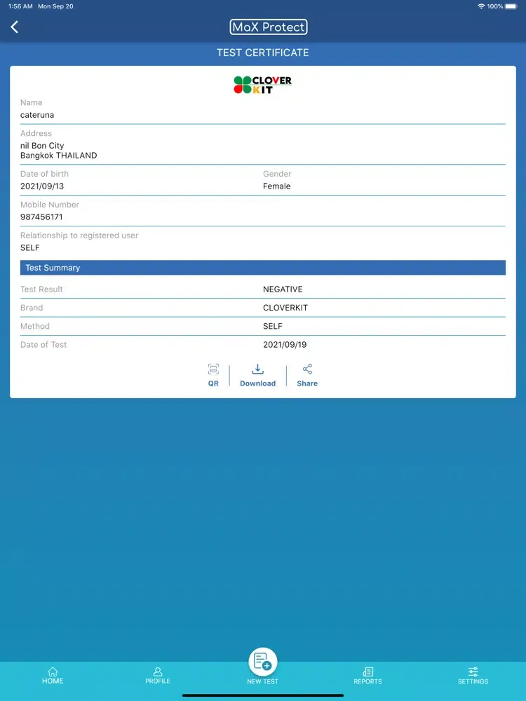 MaX Protect iPad  Screenshots