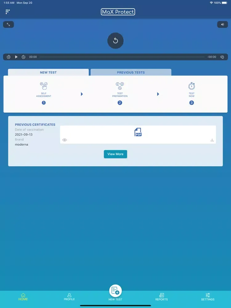 MaX Protect iPad  Screenshots
