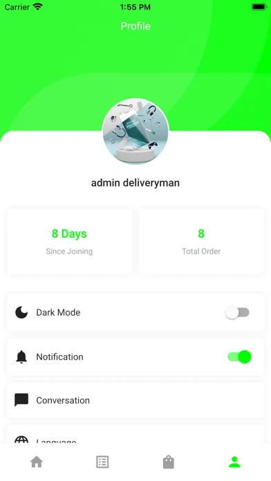Capturas de pantalla de Yenla Delivery