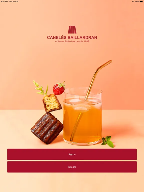 Canelés Baillardran iPad 应用截图