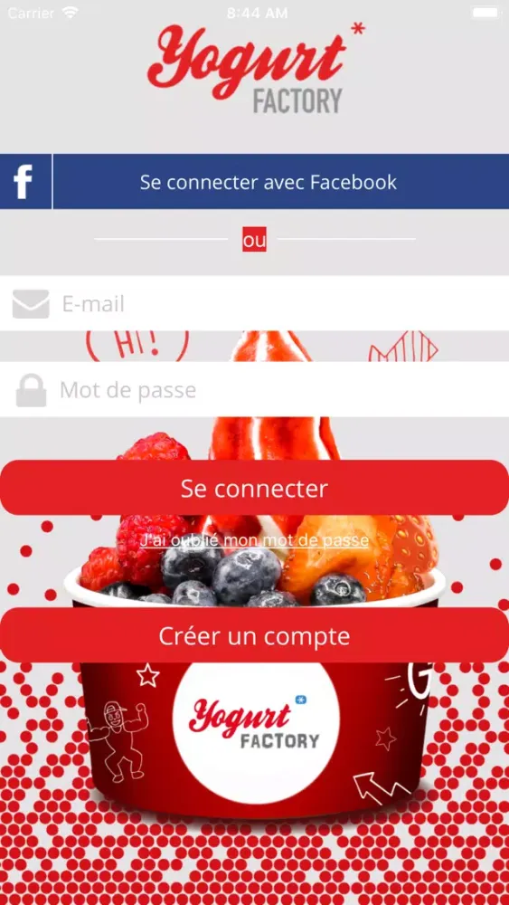 Ảnh chụp màn hình của Yogurt Factory Fidélité