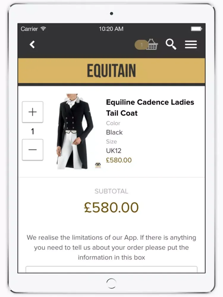 Equitain at Kingswood EC iPad  スクリーンショット