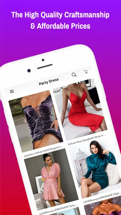 Shopping Women's Clothing Shop Screenshots