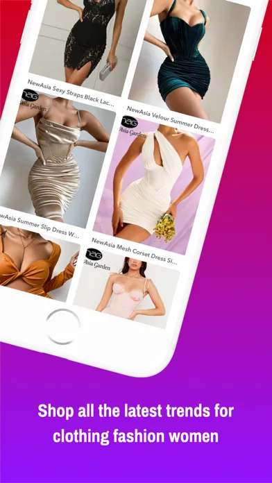 Shopping Women's Clothing Shop Screenshots