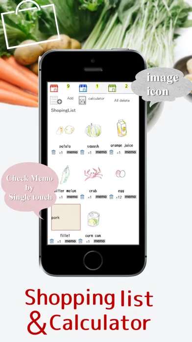 Screenshot di Shopping List Apps