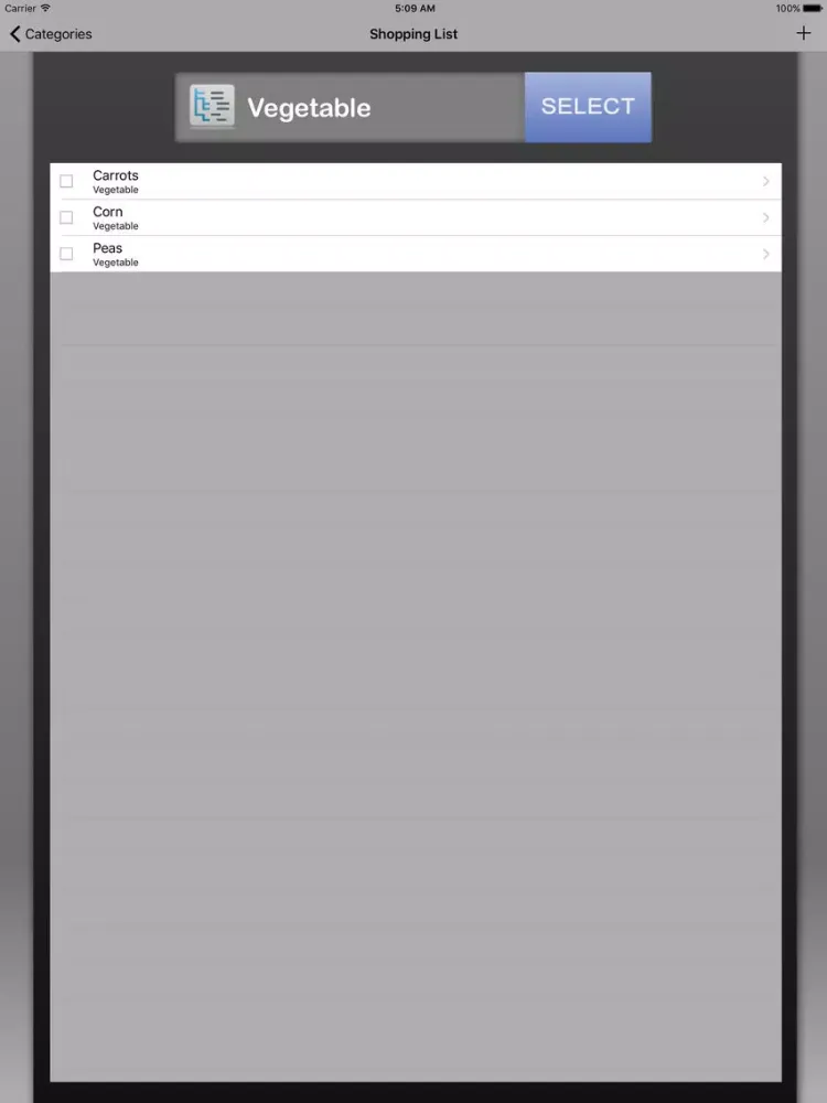 Tangkapan skrin Shopping List (Grocery Shopping Lists) iPad 